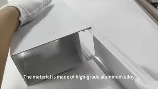 Copper decoration, exterior wall decoration, large-sized aluminum profiles