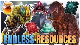 ALL BEST ALPHA Farming Methods On Lost Colony | Ark Survival Ascended