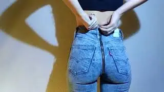 Levi's x vetements - Джинсы с молнией сзади оригинальные