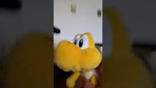 yoshi takes a dump then dance . and go to sleep