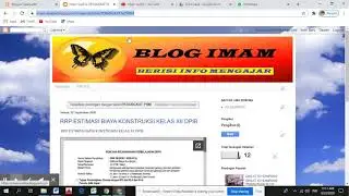 CARA MEMBUAT MENU YANG TERHUBUNG KE LABEL DI BLOG