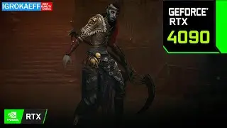Diablo 4: Necromancer walkthrough (#1) / Necromancer from scratch in Diablo 4 / Diablo 4 on RTX 4090