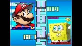 Mugen Battle Super Better Mario vs Spongebob