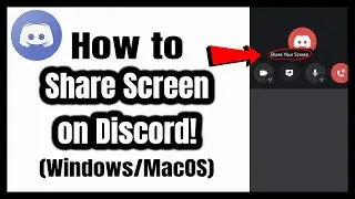 Ｈow to Share Screen on Discord! (Windows/MacOS) 2022