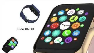 44mm HD Screen Fitness Watch with NFC Google Pay, Apple Pay, Google Wallet. Only £24.99