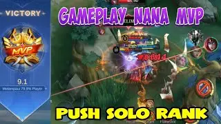 Mobile legends gameplay nana push solo rank