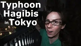 Typhoon Hagibis in Tokyo, Japan