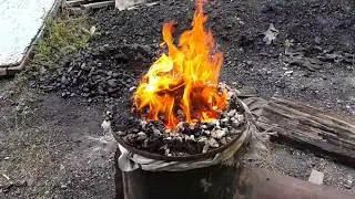 Самодельная ретортная горелка