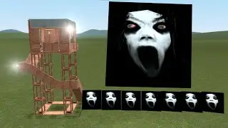 Slenderina VS Towers in Garry's Mod 