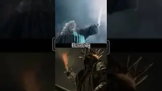 Gandalf VS Witch-King LOTR battles
