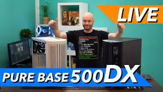 Rechner Einbau ins Pure Base 500DX RGB PC Gehäuse von be quiet!