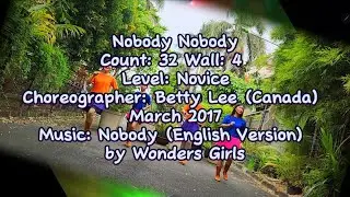 NO BODY NO BODY LINE DANCE|CHOREO BY BETTY LEE (CANADA)| @RosesLineDance |BEGINNER LEVEL