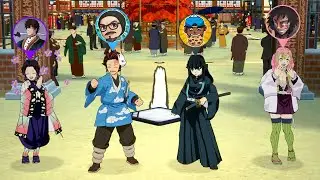 HASHIRA SHOWDOWN IN THE ENTERTAINMENT DISTRICT 🎲 NEW DEMON SLAYER GAME