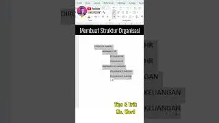 Coba Ide Microsoft Word ‼️ Membuat struktur dengan cepat dan rapih #wordpemula #tutorialword