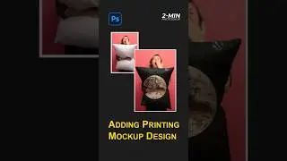 Product Mockup design in photoshop #shorts