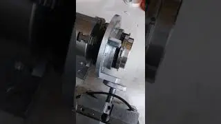 New lens housing Processing. The  lens housing CNC grinding.