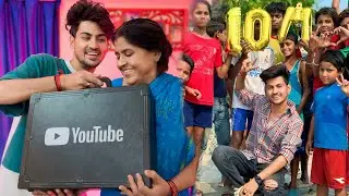 Diamond Play Button Aa Gaya😱 10Million Celebration🎉| PRASHANT RAJPUT | PRASV Creation