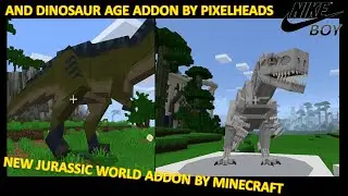 Jurassic World Addon [] Minecraft Bedrock