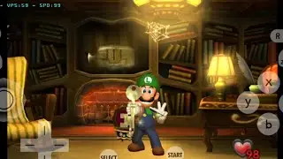 [Citra 3DS Android 01/19] Luigi's Mansion 60FPS Hack FULL SPEED (Snapdragon 855 Test)