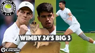 Wimbledon 24' - Sinner The Favorite as Alcaraz Narrowly Escapes an Early Exit | CBT Mr. Goat Special