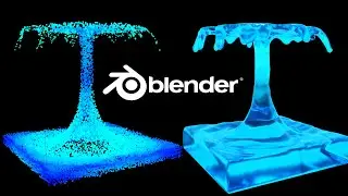 Fluid Simulation Domain And Object Guiding | Blender 4.1 Tutorial