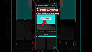 How to edit Subscribe button Video in Alight Motion || Alight Motion Subscribe Button Edit Tutorial