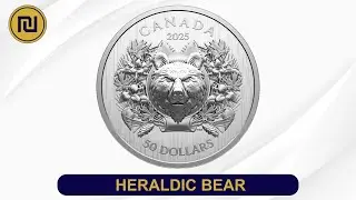 Heraldic Bear - Fine Silver EHR/UHR Coin