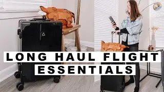 What’s In My Carry On & Travel Essentials | Pack With Me Long Haul Flight