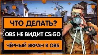 Обс не захватывает кс го . вместо фэйсит игр, черный экран .Способ решения проблемы за 2 мин
