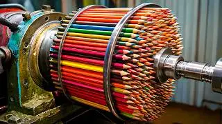 Nunca has visto un método de fabricación como este. Fábricas que verás por primera vez en tu vida