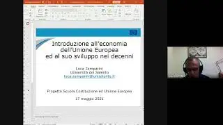 Introduzione all’economia dell’UE ed al suo sviluppo nei decenni