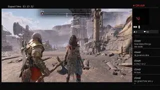Just chilling playin god of war
