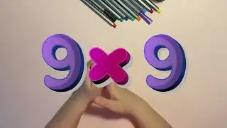 9 ile  Çok Kolay Çarpma / Pratik Çarpma İşlemi /Parmaklarla 9la Çarpma İşlemi