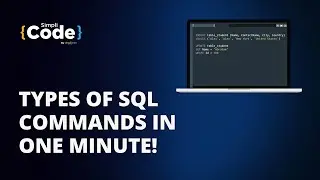 Types Of SQL Commands In One Minute! | SQL Commands | SQL For Beginners | 