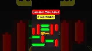 Hamster kombat mini game today | Hamster kombat mini game key | 2 September hamster kombat new key