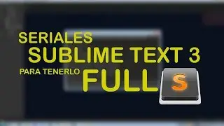 SERIALES SUBLIME TEXT 3