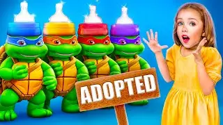 Меня удочерили Черепашки-ниндзя! Черепашки-ниндзя в реальной Жизни!