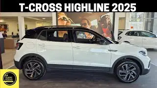 VOLKSWAGEN T CROSS HIGHLINE 2025 - Interior e Exterior