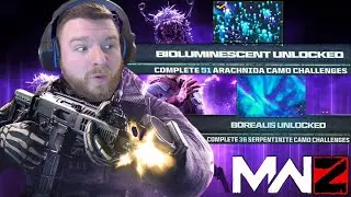 *UNLOCKING* BIOLUMINESCENT & BOREALIS IN ONE GAME!... | Call of Duty Modern Warfare III Zombies
