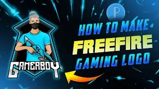 how to make freefire gaming logo in pixellab || Freefire Mascot logo in Pixellab