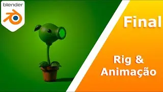 Como fazer uma animação 3d no Blender |Parte Final- Rig & Animação