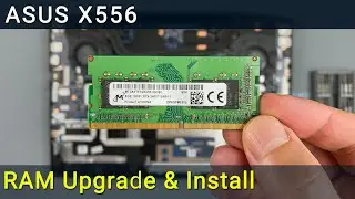 ASUS Vivobook X556UQ RAM Upgrade and Install | Step-by-step DIY Tutorial