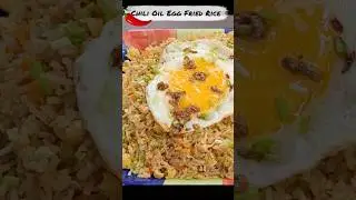 Chili Oil Egg Fried Rice #shorts