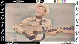 Jim Reeves - I've Lived A Lot In My Time (Live TV Show, 1955) [Colorize + Stereo Mix + 60fps]