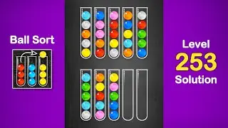 Ball Sort Puzzle Solution Level 253