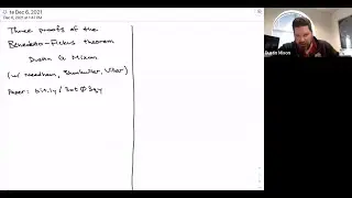 Three proofs of the Benedetto--Fickus theorem - Dustin Mixon - FFT Dec 6th 2021