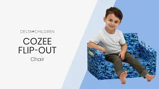 Cozee Flip Out Chair - 2-in-1 Convertible Chair to Lounger (by Delta Children)