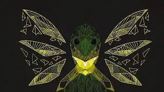 Humming bird speed art!