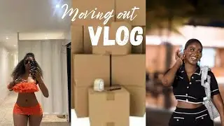 vlog | MOVING OUT | FELL SICK🤢🤢