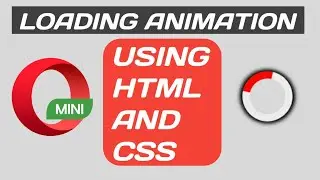 CSS Loading Animation effects | loading Animation using HTML and other | Web Masters